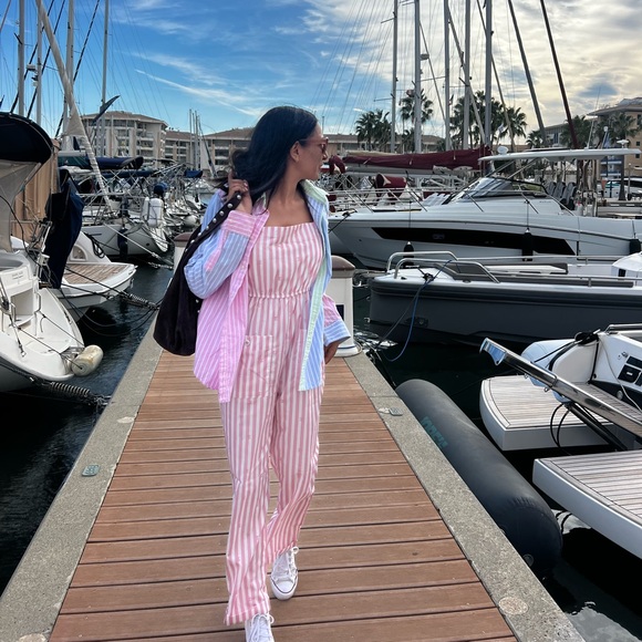 Pink luxury jumpsuit - Picture 9 of 9